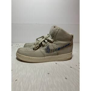 NIKE Air Force 1 High 07 LV8 Afro Punk Light Bone Color Men's size 10.5